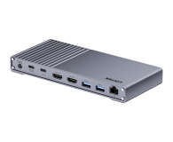 UNITEK Potrójna stacja dokująca USB4 40Gb/s,zasilacz 120W D1117AGY01-EU - 1455229 - zdjęcie 4